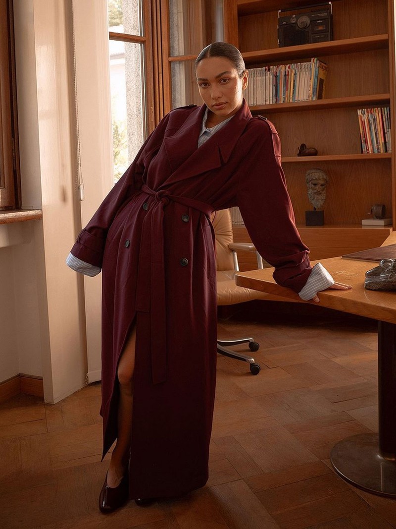 Long Trenchcoat from na-kd