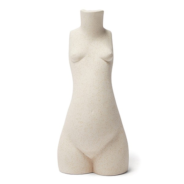 Body Tall Ceramic Candlestick from Anissa Kermiche