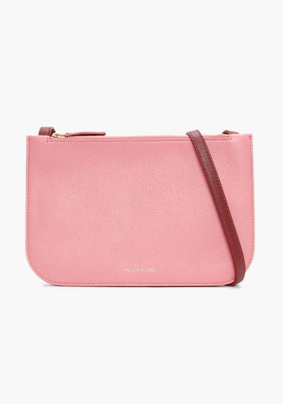 Double Peony Chianti Cross-Body Bag from Mansur Gavriel