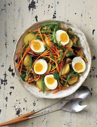 Boiled Egg Chicken Salad