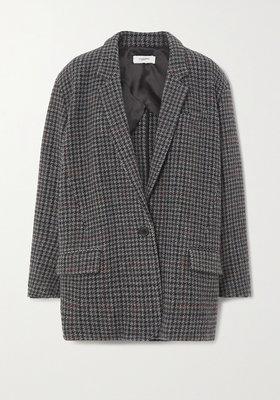 Kaito houndstooth wool-tweed blazer from Isabel Marant Étoile