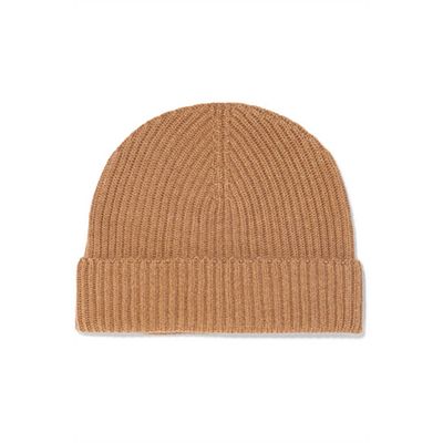 Ribbed Cashmere Beanie from Johnstons Of Elgin