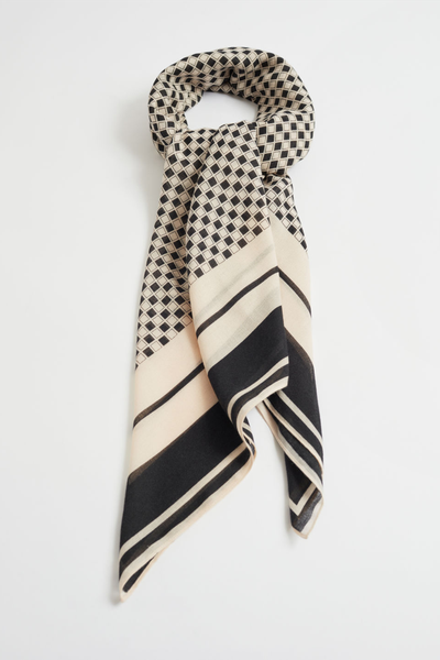 Graphic Printed Square Scarf from & Other Stories