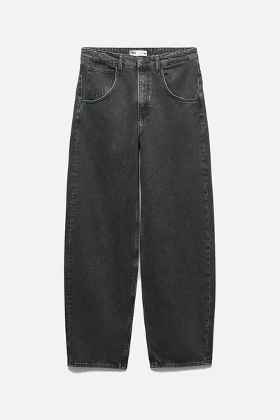 ZW The Long Rise Baggy Jeans from Zara