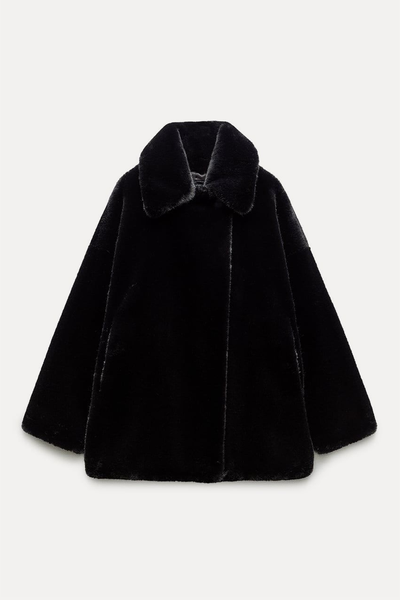 Faux Fur Coat from Zara