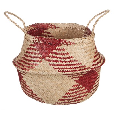 Dakara Red Pattern Basket from John Lewis