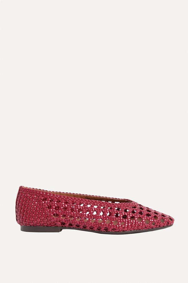 Woven Ballet Pumps from Marks & Spencer