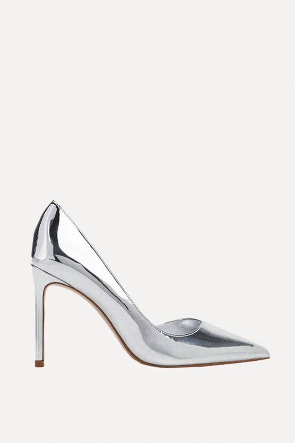 Asymmetrical Heeled Shoes from Mango 