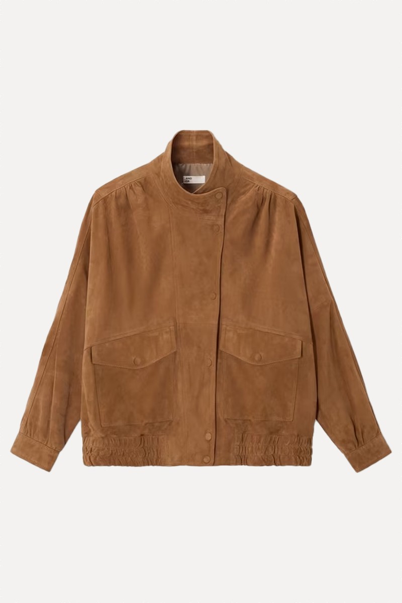 Blouson Pure Suede Jacket from AND/OR