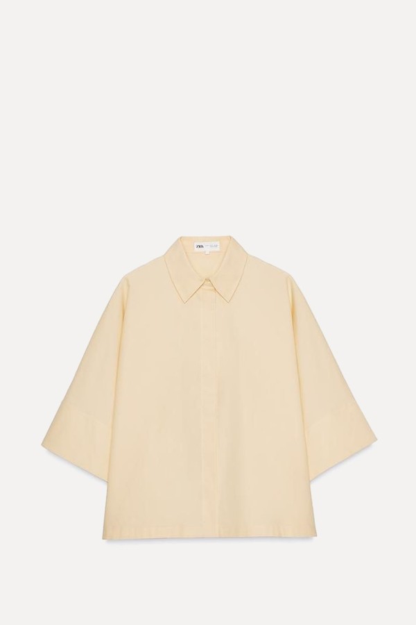 Zw Collection Poplin Shirt