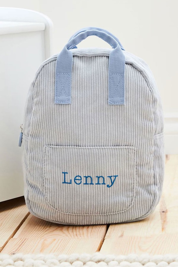 Personalised Cord Mini Backpack from My 1st Years