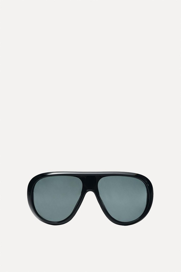 Resin Aviator Sunglasses