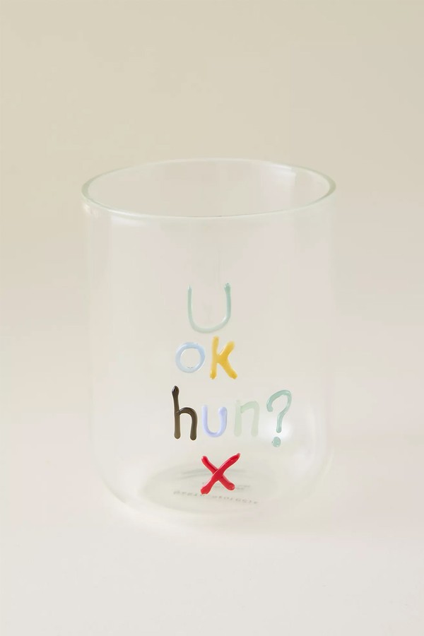 Love Notes Juice Glass from Anthropologie