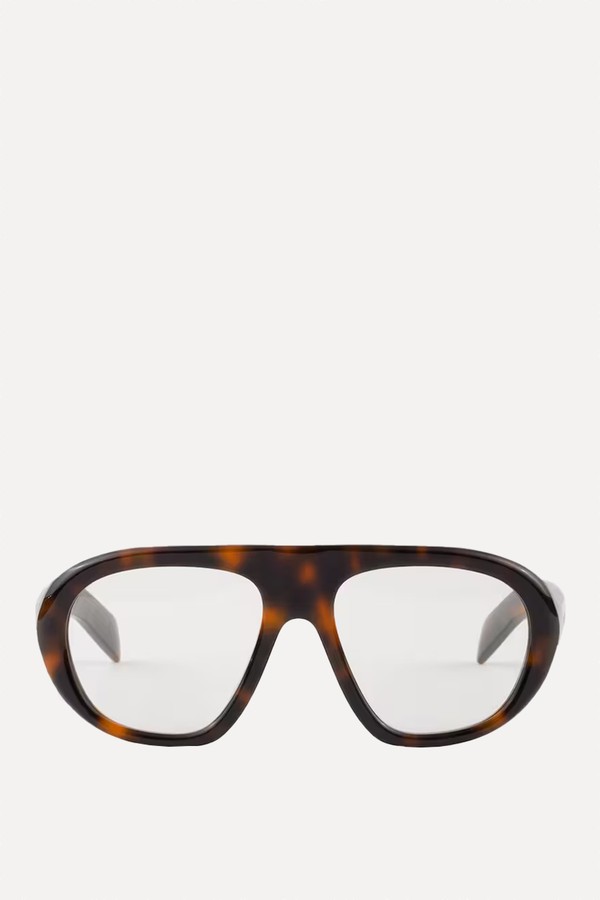 Transparent Glasses from Prada