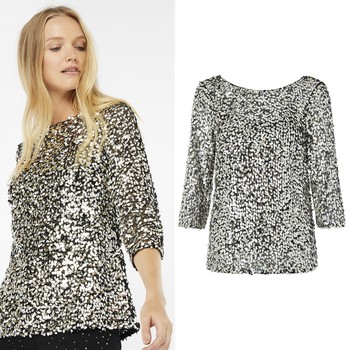 Shilpa Sequin Top