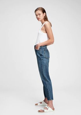 Sky High Rise Mom Jeans from Gap