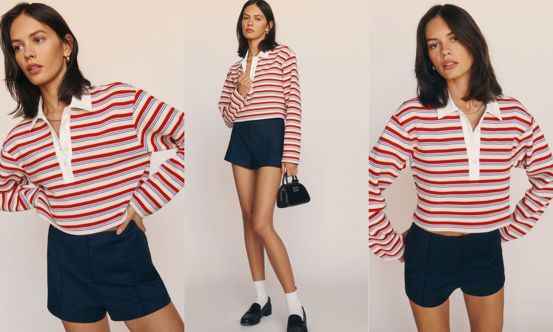 Anna Rugby Shirt from Reformation