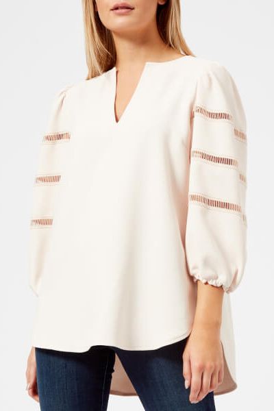 Women’s Ruffle Sleeve V Neck Blouse from See By Chloe