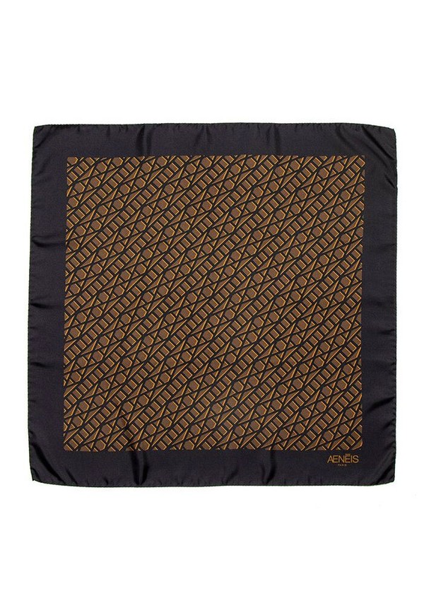 Monogram Silk Scarf from Aeneis