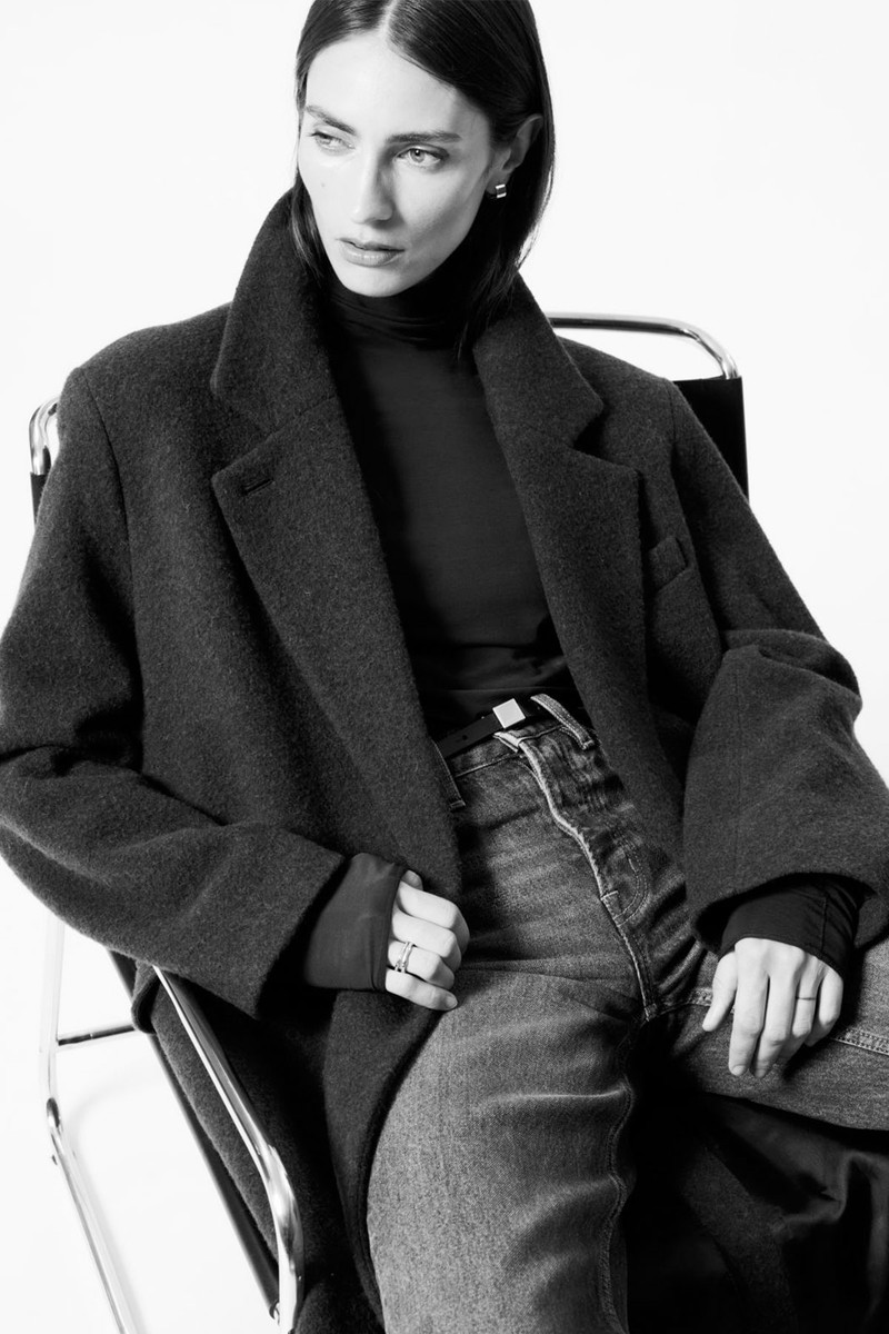 Single-Buttoned Coat from & Other Stories
