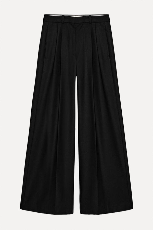 Wide-Leg Trousers With Darts from Zara