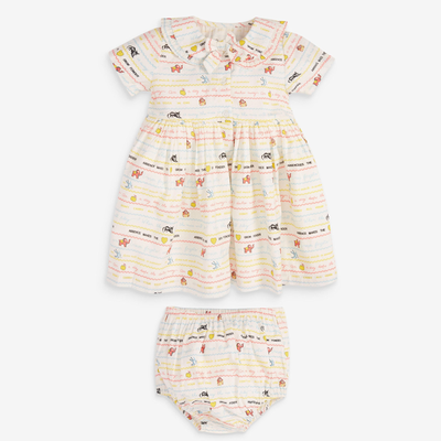 Sailor Collar Dress Set