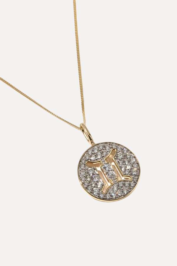 Diamond Zodiac Pendant