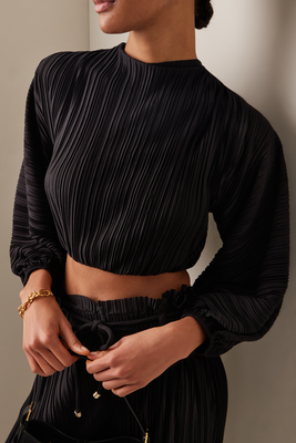 Marlie Plissé Cropped Top from Significant Other