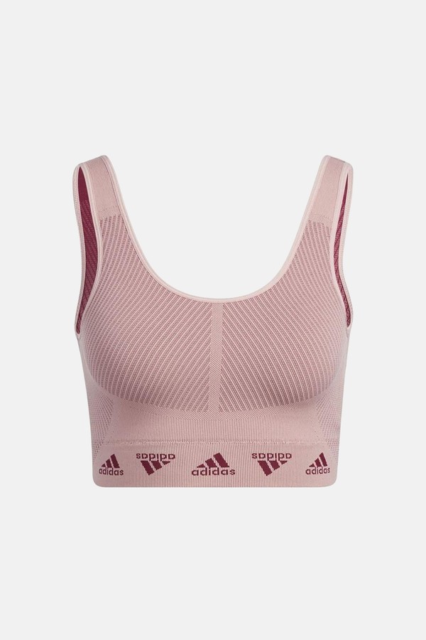 Light Support Aeroknit Bra from Adidas