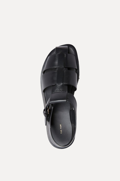 Leather Fisherman Sandals from The Row