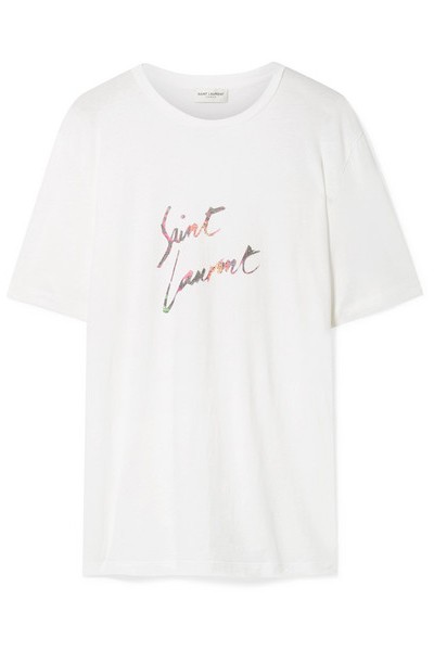 Cotton Jersey T-Shirt from Saint Laurent