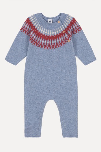 Patterned Knit Jumpsuit from Petit Bateau