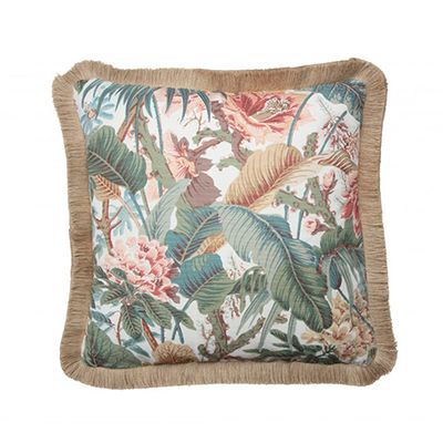 Fringed Jungle Cushion from Trove