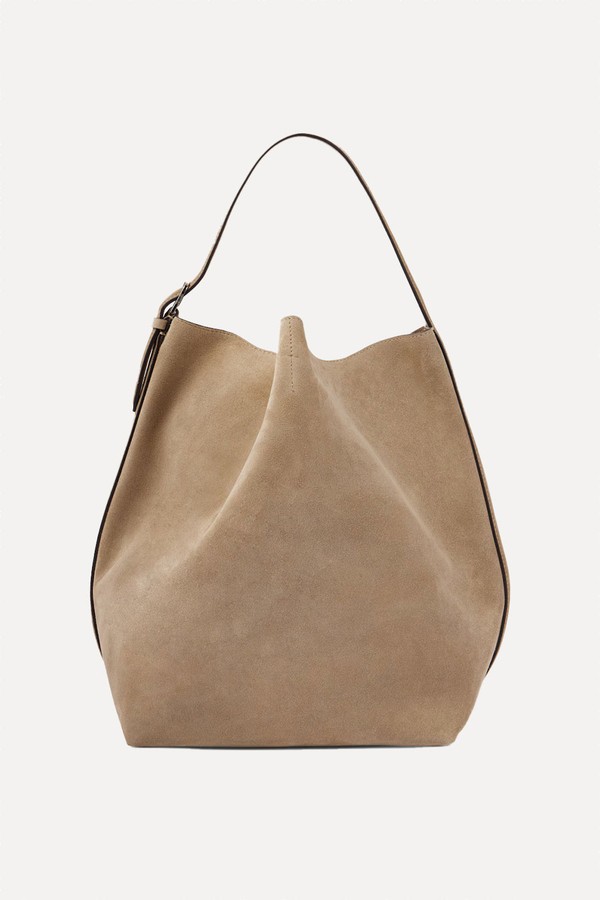 Suede Tote Bag from Toteme