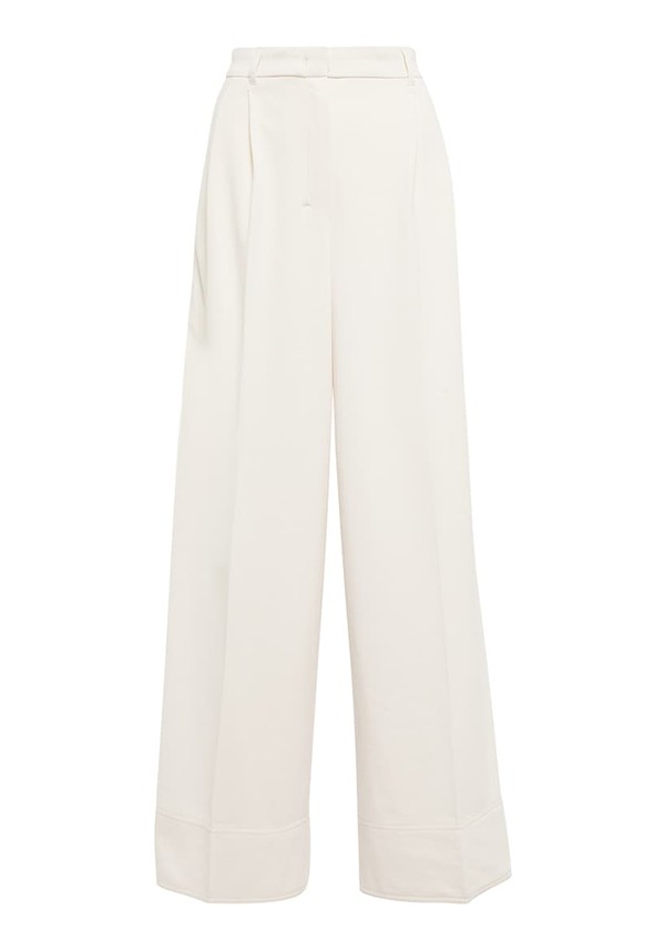 Maremma Cotton-Blend Wide-Leg Pants from 'S Max Mara