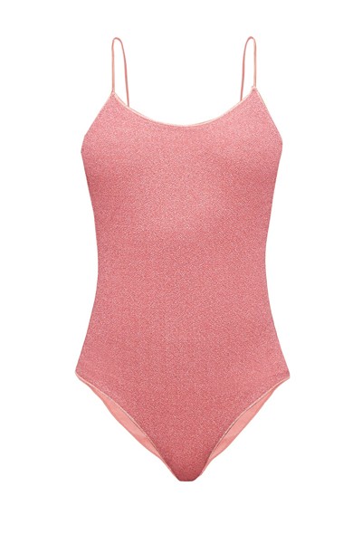 Lumière Metallic Scoop-Back Swimsuit from Oseree