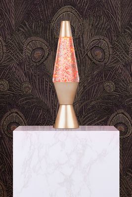 Rose Gold Table Lamp from Lava Lamp