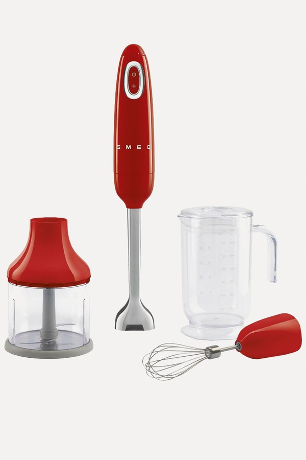 50's Retro Hand Blender With Accessories from Smeg