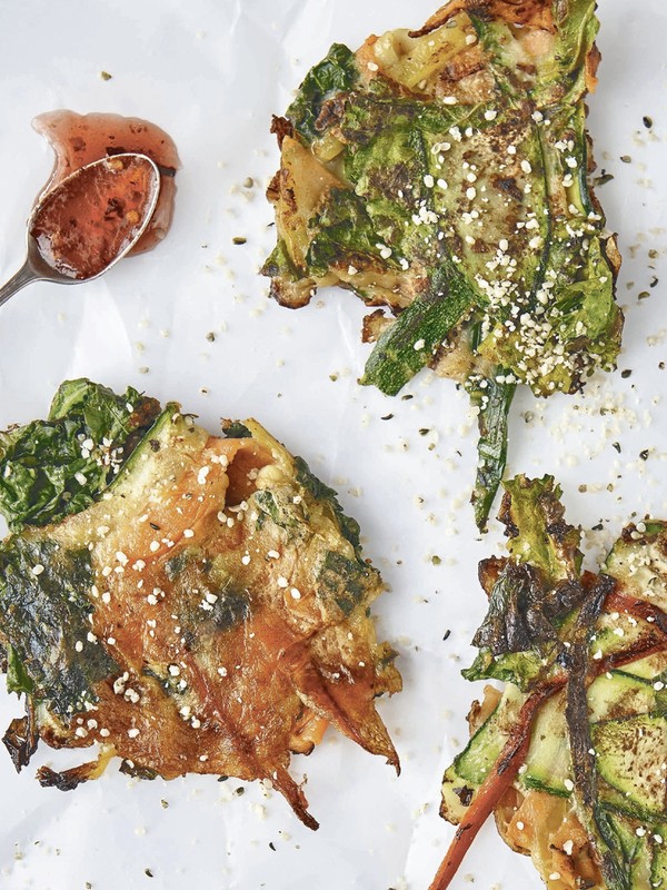 Veggie Fritters With Sweet Chilli Dip