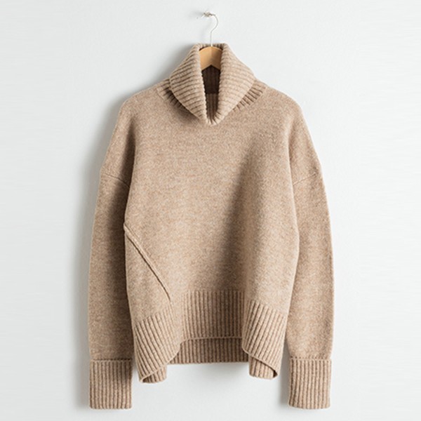 Wool Blend Turtleneck Sweater from & Other Stories 