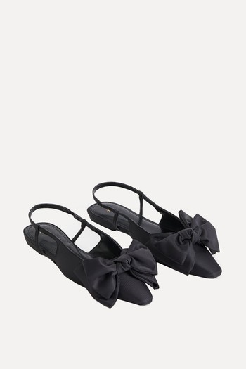 Appliquéd Slingbacks from H&M