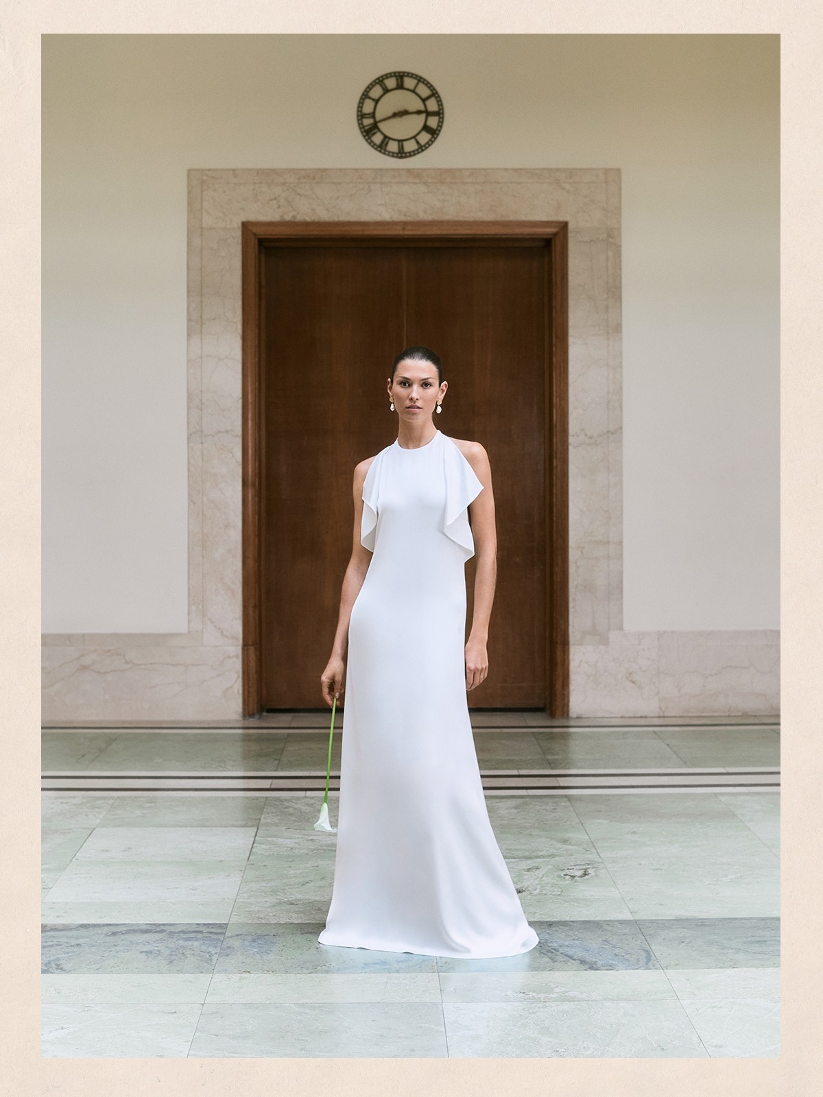 Brackley Atelier Duchess Satin Maxi Dress
