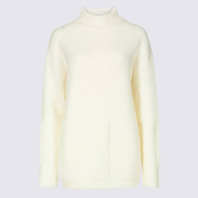 Textured Round Neck Longline Jumper