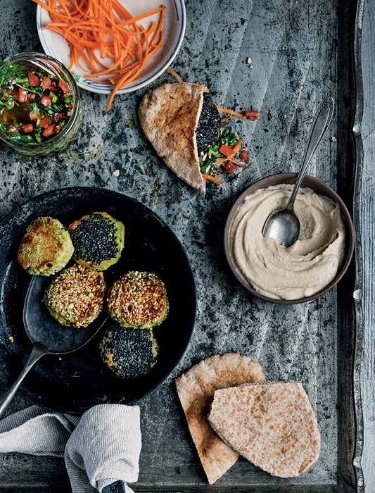 Fast Homemade Falafel 