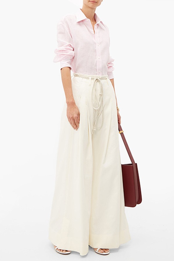 Jermyn Slubbed-Linen Shirt from Emma Willis