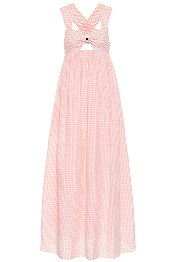 East Hampton Gingham Cotton Dress from Marysia