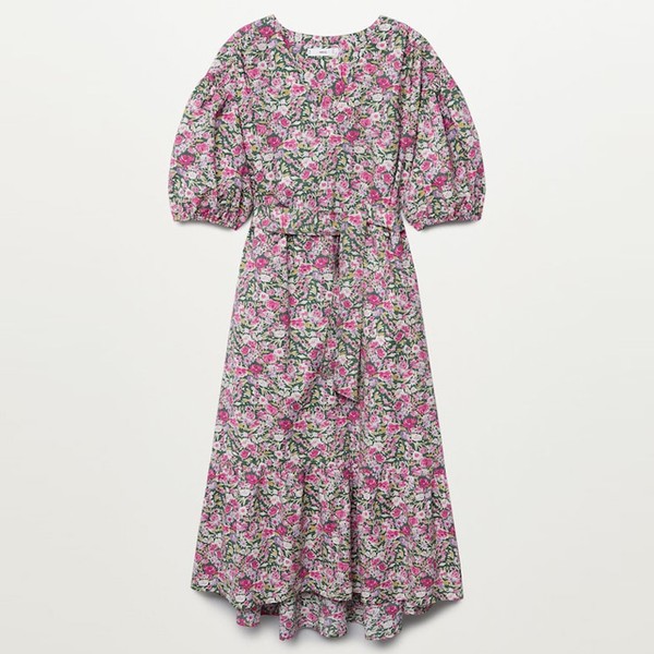 Flowers Cotton Dress from Mango