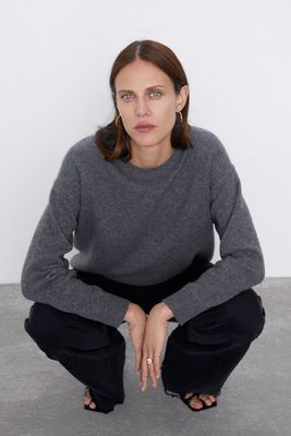 Oversize Cashmere Sweater from Zara