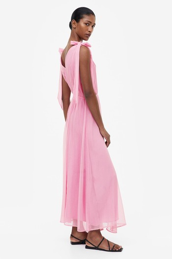 Bow-Detail Maxi Dress