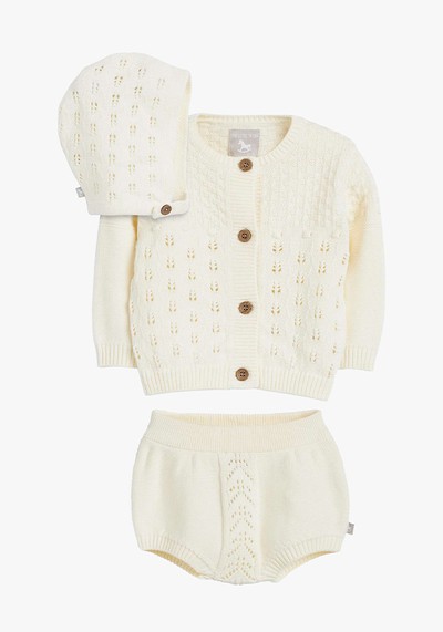 Baby Three Piece Cardigan from The Little Tailor 